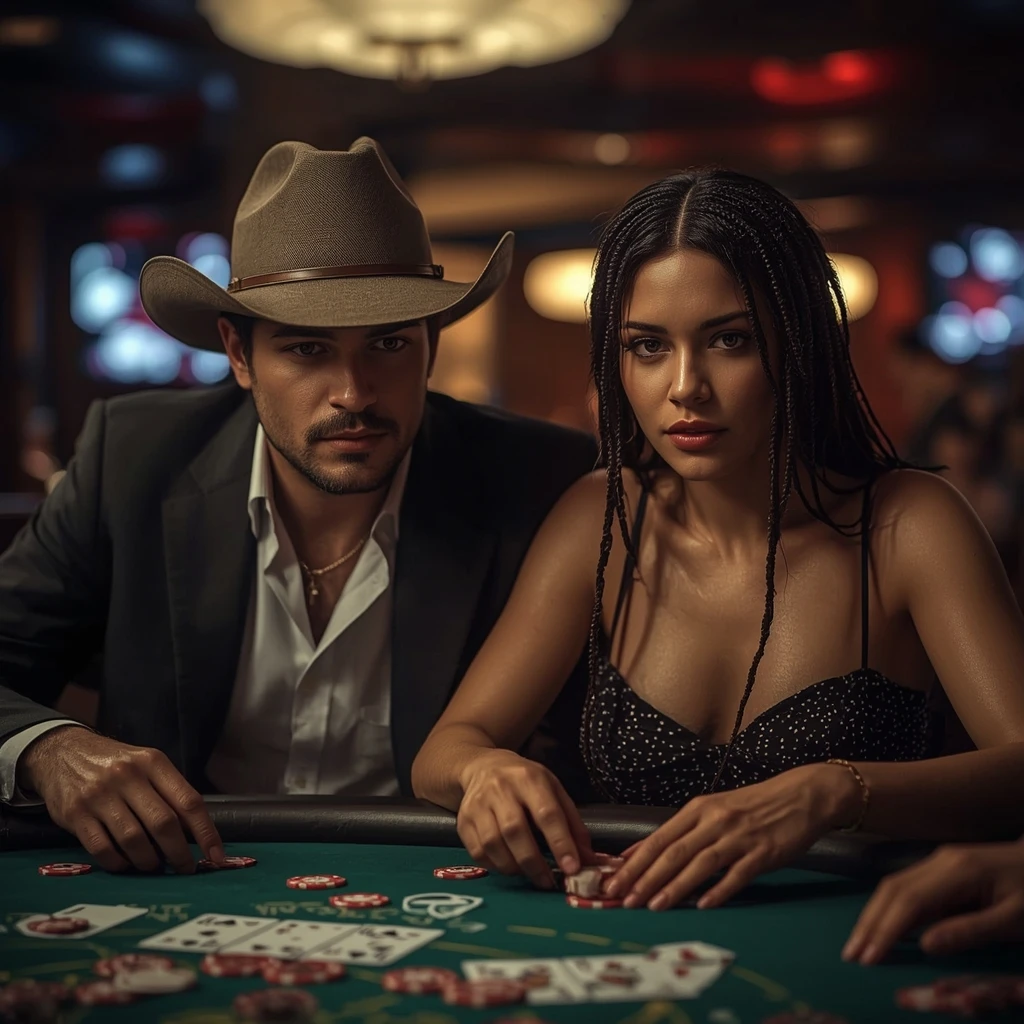 photo de deux joueurs de poker GEMO BET CASINO